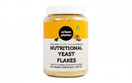 Urban Platter Nutritional Yeast Flakes Nutty & Cheesy Savoury Flavour  Plastic Jar  300 grams